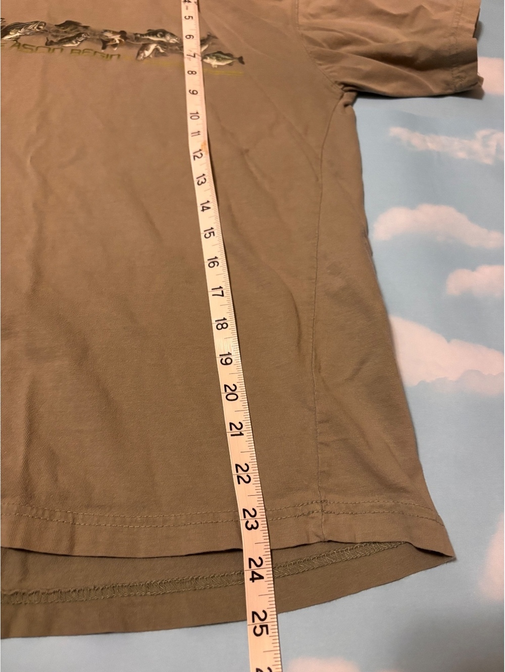 Fishing Graphic T-Shirt Size L - Picture 5 of 6